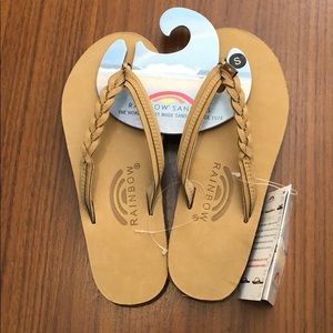 Small Flirty Braidy Rainbow Sandals